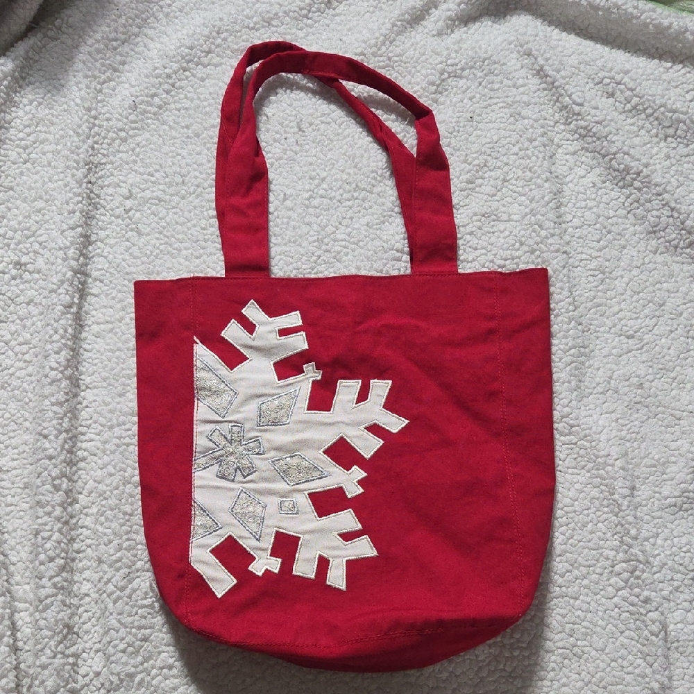 Snowflake Tote Bag